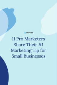 Wish you had a marketer in your back pocket to give you advice on small business marketing? Now you do. Read the 11 expert tips in our latest guide.